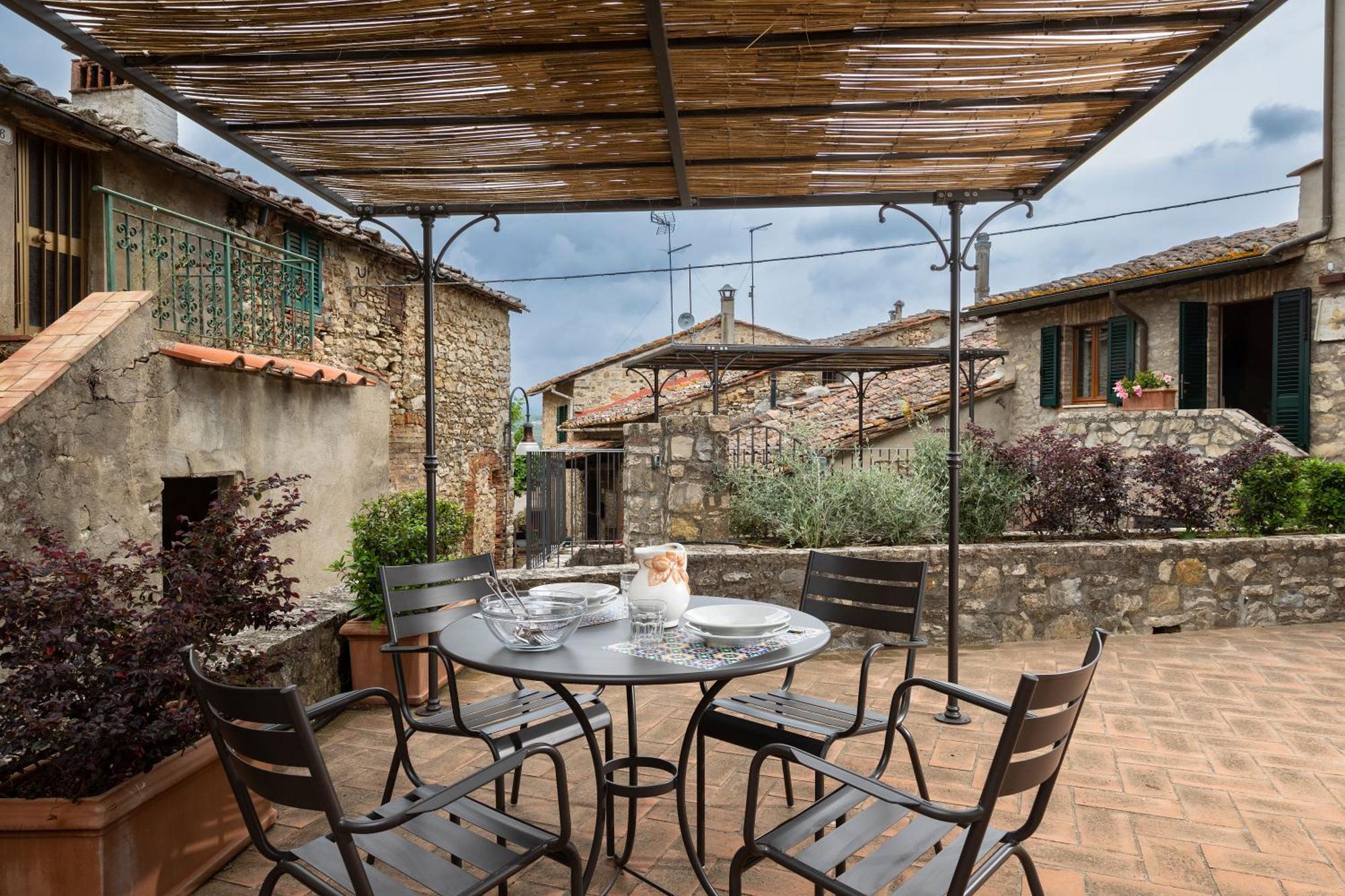 הוילה גאיולה אין קיאנטי Borgo A Monti Di Sotto מראה חיצוני תמונה