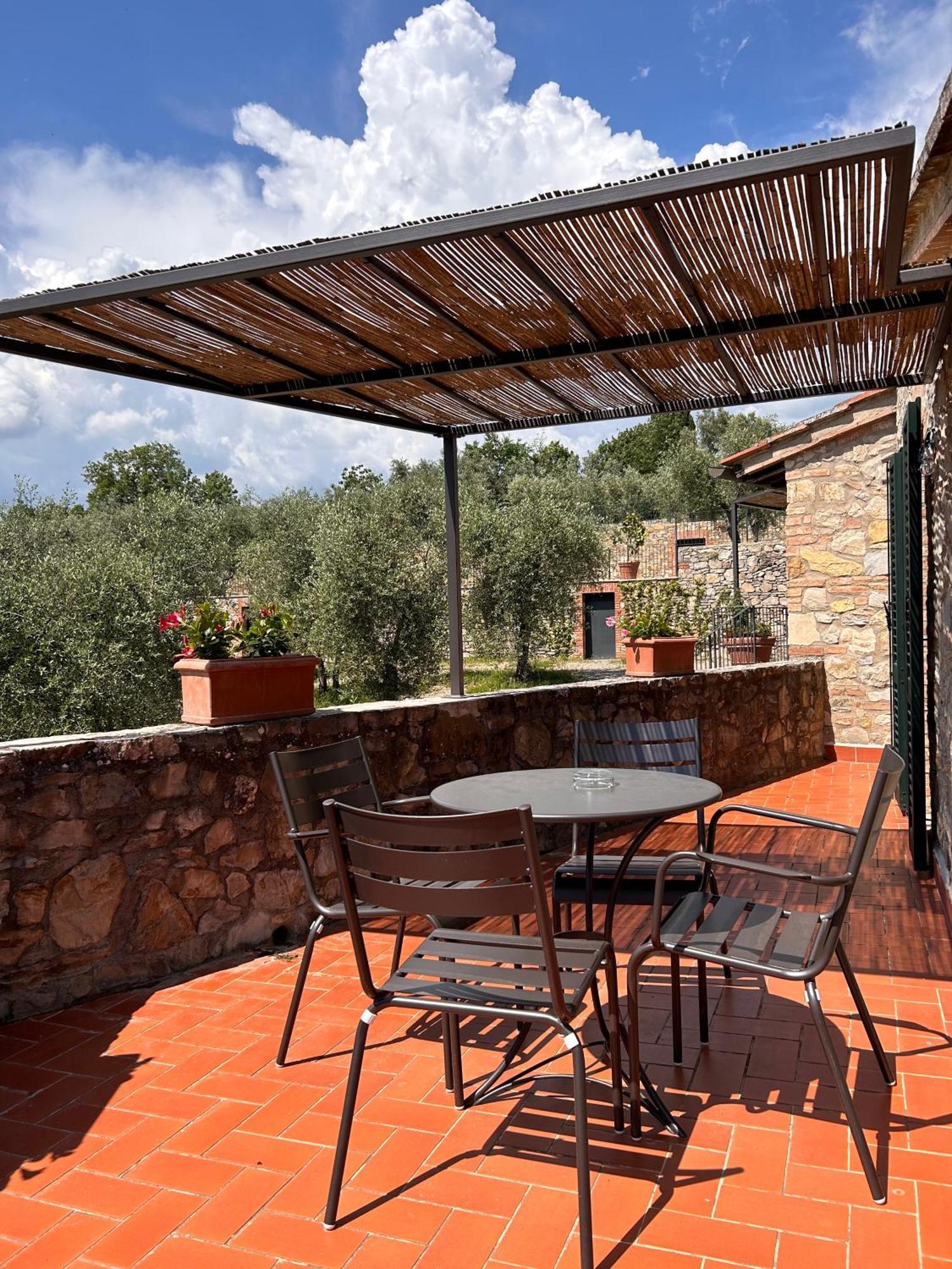 הוילה גאיולה אין קיאנטי Borgo A Monti Di Sotto מראה חיצוני תמונה